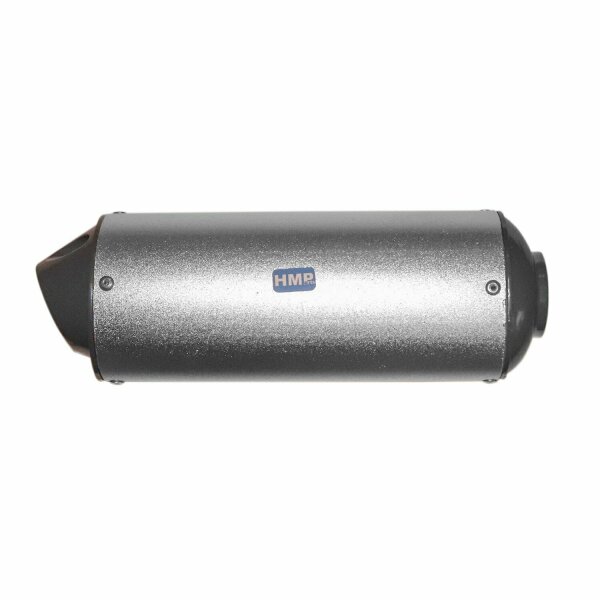 Perf. Auspuff / Silber Endtopf/Aufnahme 39mm Dirt Bike Pit Bike 110-150 ccm