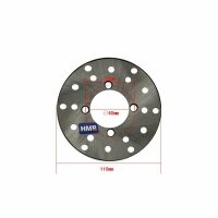 Bremsscheibe 110mm T13 Pit Bike Dirt Bike Cross ATV
