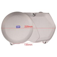 HMParts Pit Bike Dirt Bike Lifan ATV Quad Motordeckel Zündung Typ 17 Silber