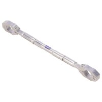 HMParts Pit Dirt Bike Lenkerstrebe Performance Alu silber eloxiert / verstellbar