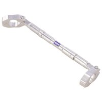 HMParts Pit Dirt Bike Lenkerstrebe Performance Alu silber eloxiert / verstellbar
