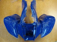 HMParts Quad ATV 150 - 250 ccm u.a Jingling Bashan Plastik Set blau