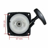 Seilzugstarter Pullstarter Reißleine Plastik Typ 3