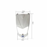 Front Maske Typ1 Weiß ATV Quad Bashan Jinling...