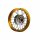 Alu-Felge Eloxiert 10 Zoll vorne Gold 12mm Pit Bike Dirt Bike Cross