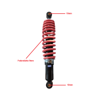 Federbein 340mm verstellbar sw/r/si China ATV Quad Dirt Pit Bike