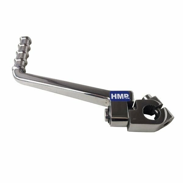 Kickstarter verchromt, universal  für 13 mm Welle