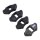 HMParts Dirt Pit Bike Ruckdämpfer Gummi Set für Trommelbremse 12 Zoll Typ 1