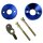 Vergaser Tuning Set 47 49 ccm 15 mm Blau Pocket Bike Mini Cross HMParts