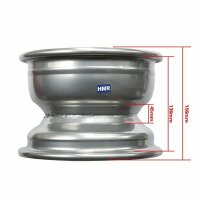Stahlfelge 3-Loch 8 Zoll hinten Quad Atv HMParts