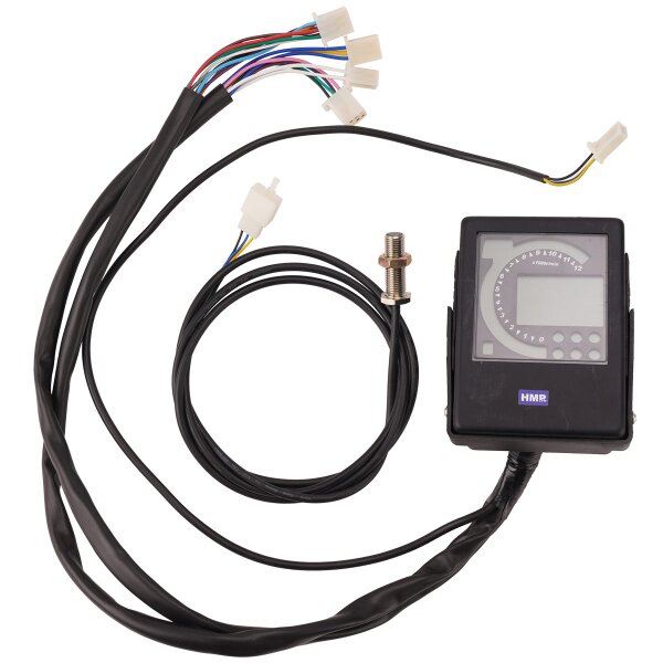 Tacho Tachometer Typ 5 Schwarz Quad ATV Buggy Jinling  HMParts