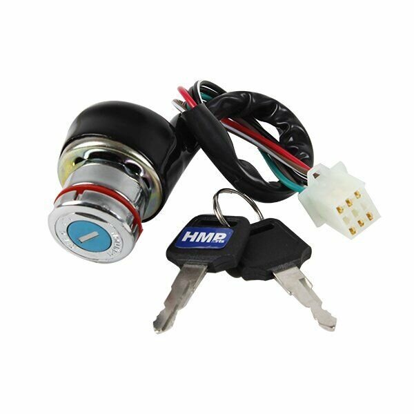 Zündschloss Set6 Pin Typ9 für Quad ATV Viele Typen HMParts