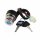 Zündschloss Set6 Pin Typ9 für Quad ATV Viele Typen HMParts