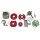Tuning Zylinder 49cc 44mm 31 Teile Big Bore 6 Pocket Bike Dirt Bike ATV -HMParts