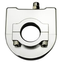 Alu Gasgriff Dreh Gas Griff Set T13 silber Dirt Bike Pocket Bike Monkey