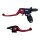 Performance Kupplungs- & Bremshebel SET rot Typ 1