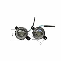 HMParts Scheinwerfer Set 12V für 110 125ccm Kinderquad TaoTao Coolster Peace ATA