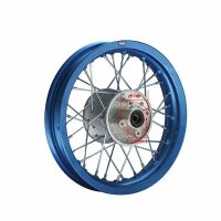 HMParts Pit Bike Dirt Bike Cross Alu-Felge Eloxiert 12 hinten Blau