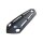 Auspuffabdeckung Hitzeschild  XMOTOS XP Kunststoff schwarz Pit Bike Moto Cross