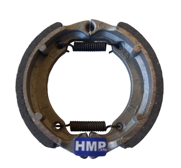 Bremsbeläge Bremsbacken für Bremstrommel 80 mm Dirt Pit Bike 4-Takt HMParts