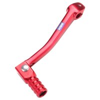 Alu Schalthebel Typ 5 umklappbar Rot universal Performance Pit Dirt Bike