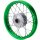 HMParts Pit Bike Dirt Bike Cross Alu Felge Eloxiert 12 Zoll vorne Grün