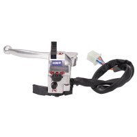 Griffeinheit Kupplungshebel links Verchrohmte Monkey Dax HMParts