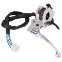 Griffeinheit Kupplungshebel links Verchrohmte Monkey Dax HMParts