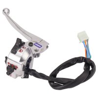 Griffeinheit Kupplungshebel links Verchrohmte Monkey Dax HMParts