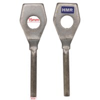 Kettenspanner Set für 15 mm Achse ATV Quad HMParts