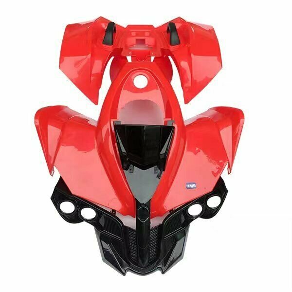 Verkleidung Plastik Set ATV Quad 125 ccm Rot