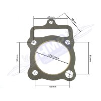 Top End Dichtsatz Zylinderkopfdichtung CG 150 ccmTyp2 Dirt Bike Quad