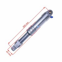 Federbein 300 mm silber Typ 2