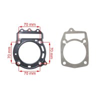 Dichtungssatz CH250 ccm Ø 72,5 mm ATV Quad GY6