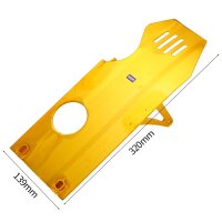 Motorschutz Gold Eloxiert Passend für Pit Bike Dirt Bike 70ccm 150ccm