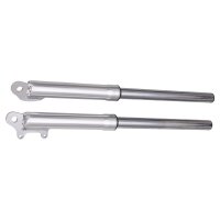 Standrohr Set Silber, Länge bis Achsmitte 500 mm, für 12 mm Achse