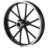 Felge 10 Zoll (25,4 cm)  hinten Schwarz Mini Cross Dirt Bike 2-Takt HMParts