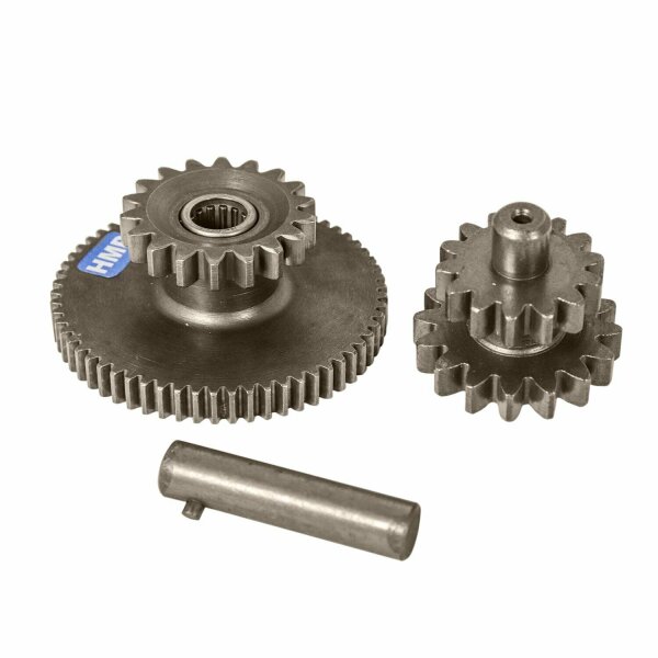 Kickstarter / Anlasser Ritzel SET CG 250 ccm 18 Zähne ATV Quad Pit Bike HMParts