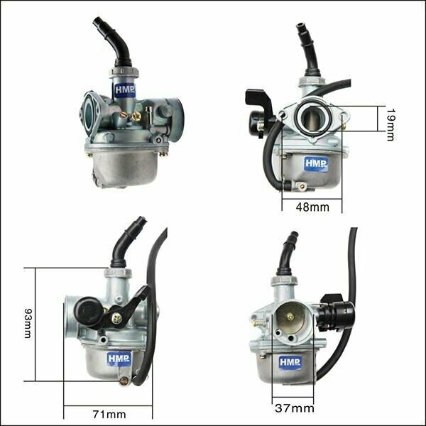 19mm Vergaser Für Dirtbike, Quad, ATV, Pitbike – China Cross 50cc Bis 125cc