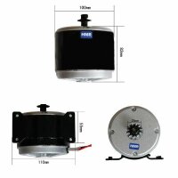 Elektro Motor mit Halter 36 V 300 W MY1035 E- Scooter RC