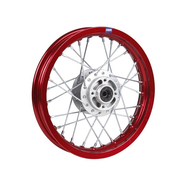 Alu Felge rot  Eloxiert 1,4x12 Zoll vorne Rot China Dirt Pit Bike Moto Cross