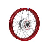 Alu Felge rot  Eloxiert 1,4x12 Zoll vorne Rot China Dirt...