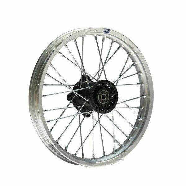 Alu Felge eloxiert 10 Zoll vorne Silber 12 mm Typ2 Pit Dirt Bike Cross