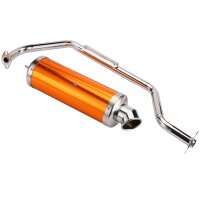Auspuff SET Auspuffanlage bis 150 ccm ATV Quad Roller Buggy GY6
