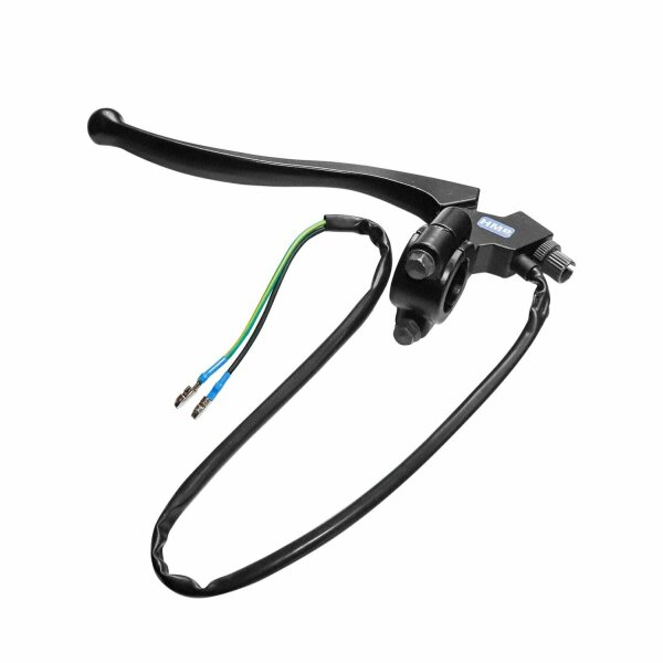 Bremshebel links mit Bremslicht, 18cm, schwarz