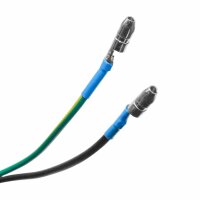 Bremshebel links mit Bremslicht, 18cm, schwarz