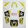 Aufkleber Sticker Set Orion gelb 4-Takt 50-125ccm Dirt Pit Bike