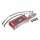 HMParts Dirt Bike Pit Bike ATV Performance Ölkühler Set Typ2 Rot