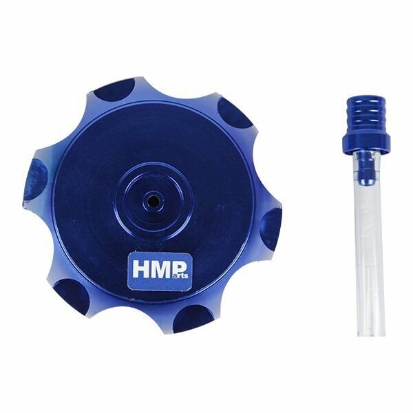 ALU Tankdeckel Tankverschluss Blau Dirt Bike Pit BIKE Moto Cross HMParts