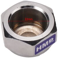 Hutmutter 22mm für Steuerrohr Lenkstange Pit Bike Monkey Dax Kinderquad HMParts